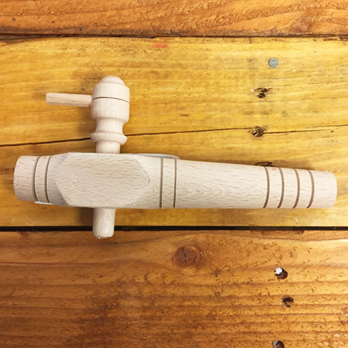 DISCONTINUED - Wood Barrel Spigot #3 - 8 1/4