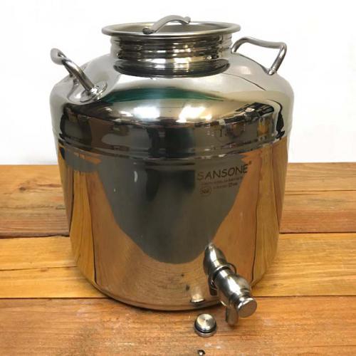 DISCONTINUED - Sansone Europa Fusti - 15 liter SS Tank - Type C