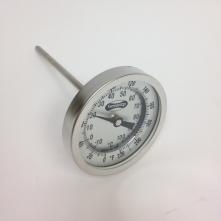 DISCONTINUED - Thermometer 3 Dial x 6 Probe - Threaded for thermometer port on Brew Kettles