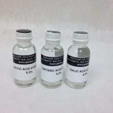 Replacement Acid Standards-Set of 3 (Lactic, Malic, Tartaric)