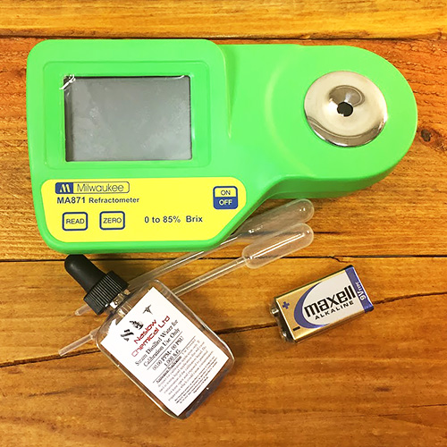 Digital Refractometer 085 Brix ATC The Beverage People