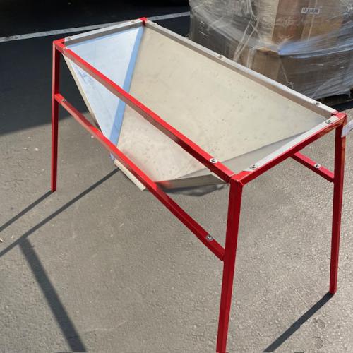 USED AS IS - STAND with Stainless Chute for Crusher/Destemmer