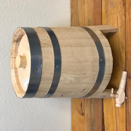 DISCONTINUED - Italian Vinegar Barrel - Wood Legs - 2.6 gal - 10 liter