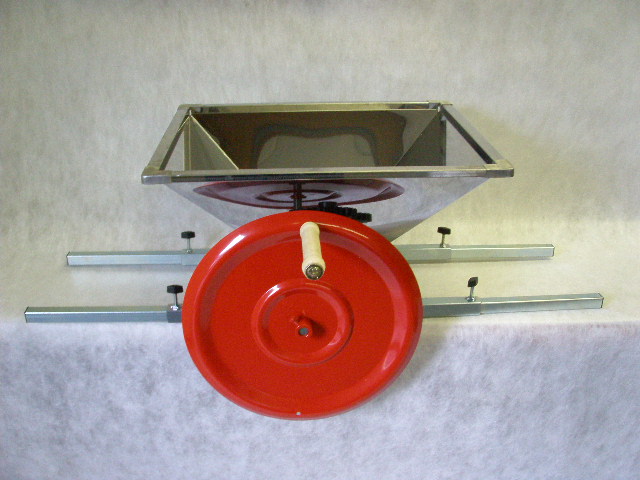 Grape Crusher Double Rollers- Stainless, BOXED