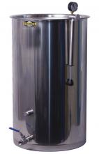 Speidel Variable Capacity Stainless Tank - 58 gallons (220 liters)- Rubber LId Gasket and Stainless valve