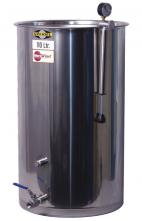 Speidel Variable Capacity Stainless Tank - 29 gallons (110 liters) - Rubber LId Gasket and Stainless valve